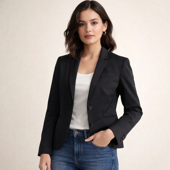 Banana Republic Jackets & Blazers - Banana Republic Elegant Tailored Black Blazer size 4